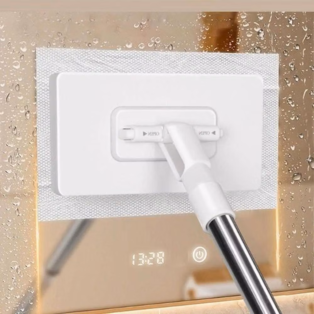 Havendro Zero Touch Mini Mop, White Wet and Dry Mop with Telescopic Stainless Steel Handle – 2