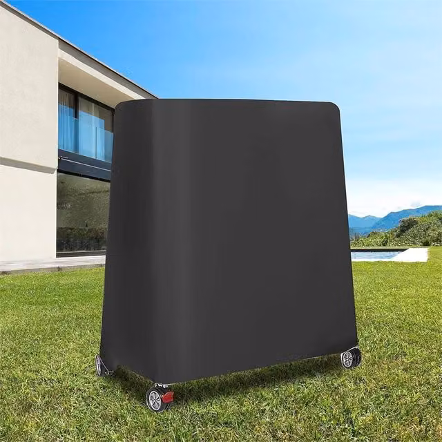SPETLEK Waterproof Outdoor Ping Pong Table Storage Cover, Black, W/D/H: 160 x 145 x 90 cm