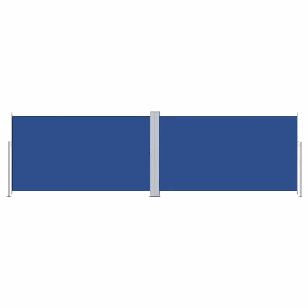 Berkfield Home Blue Retractable Roller Side Awning, W/H: 600 x 180 cm – 2