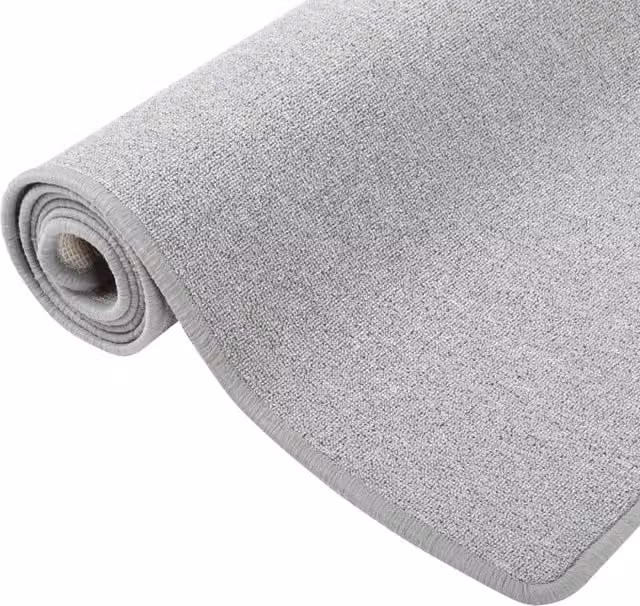 Berkfield Home Light Grey Hand Tufted Polypropylene Carpet Runner, W: 80 cm, L: 200 cm