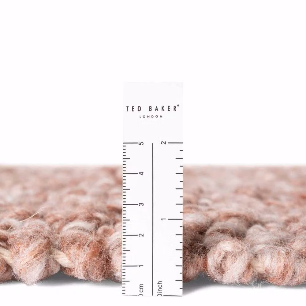 Ted Baker Portobello Handwoven Plain Living Room Rug in Pink, W: 120 cm, L: 170 cm – 2