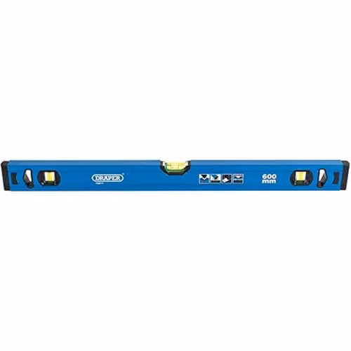 Draper 75071 Blue Box Section Spirit Level, Length: 60 cm