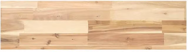 Berkfield Home Rectangular Solid Wood Acacia Table Top in Brown, W/D/H: 80 x 20 x 4 cm