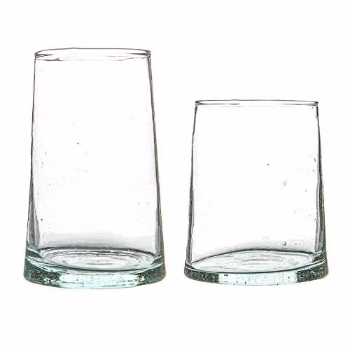 Nicola Spring Merzouga 12 Piece Transparent Glassware Set of Tumblers – 1