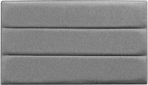 Willow and Eve Ariana Strutted Fabric Headboard in Grey