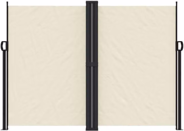 Berkfield Home Retractable Side Awning in Beige, W/H: 600 x 180 cm – 1