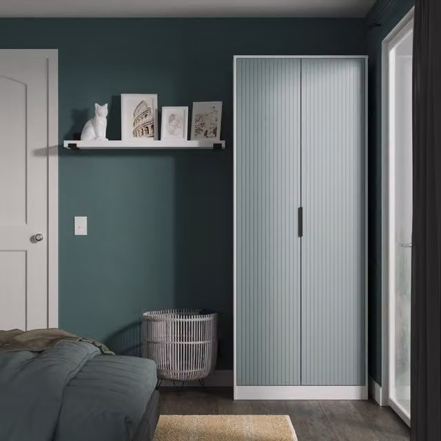 Ready Assembled 2 U Menai 2 Door Wardrobe in Duck Egg Blue