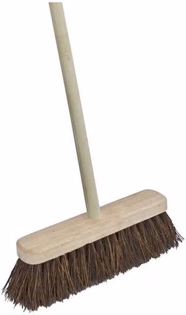 Faithfull Stiff Bassine Broom, 300 mm, Multi Colour