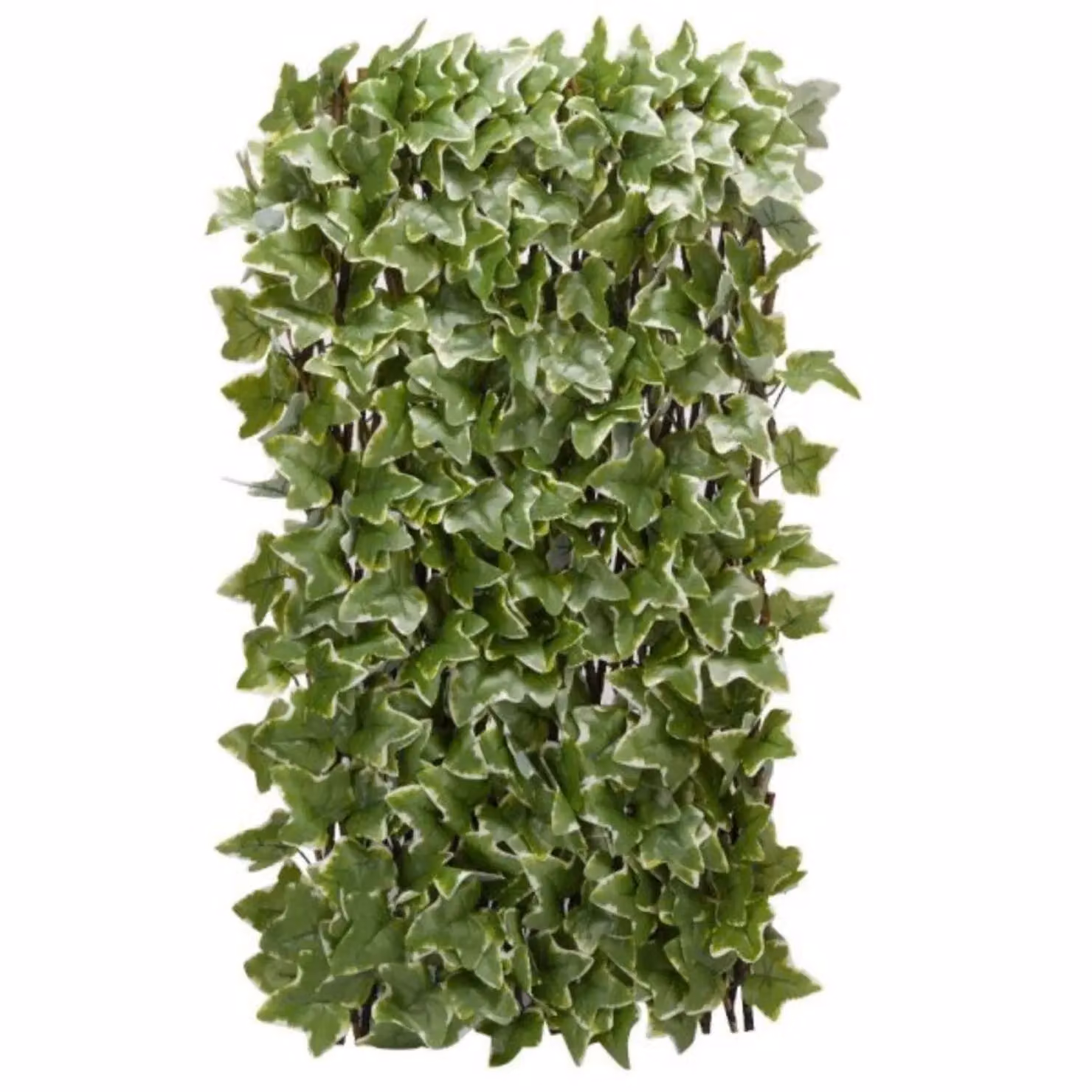 Marco Paul Green Artificial Ivy Leaves Wall Trellis Hedge, W x H: 180 x 90 cm – 2