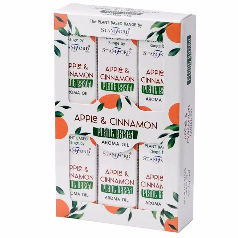 KDMD Plant Based Apple Cinnamon Aroma Oil, Fruity and Spicy, 6 ml – 2