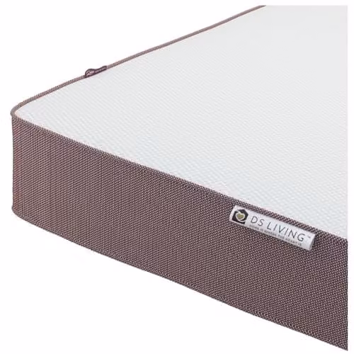 DS Living Reve Siam Gel-Flex Orthopaedic Memory Foam Mattress, Purple, W/D/H: 180 x 200 x 25.4 cm