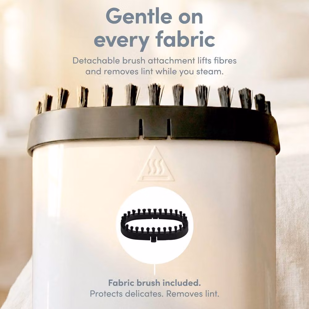 Keplin 2-in-1 Portable Handheld Garment Steamer, White Foldable Travel Steamer – 6