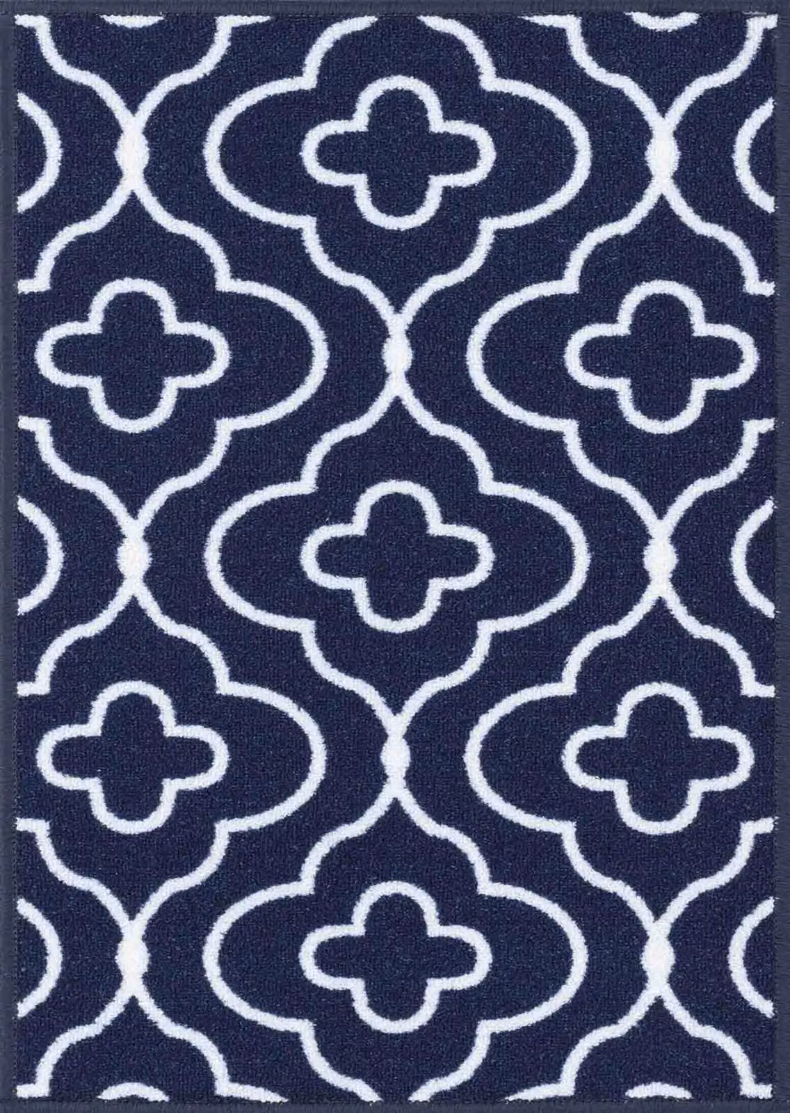 Desire Rugs Non-Slip Machine Washable Graphic Doormat in Blue, W: 60 cm, D: 40 cm – 2