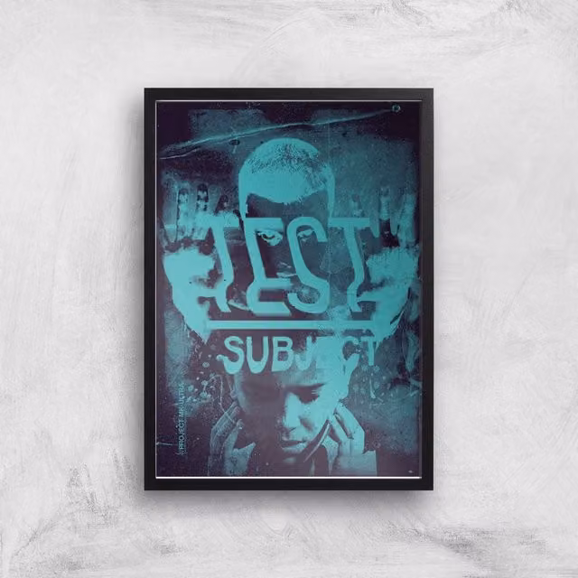 Stranger Things Test Subject Multicolour Giclee Art Print A2