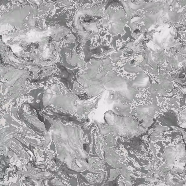 Muriva Elixir Marble Abstract Wallpaper in Gold and Grey
