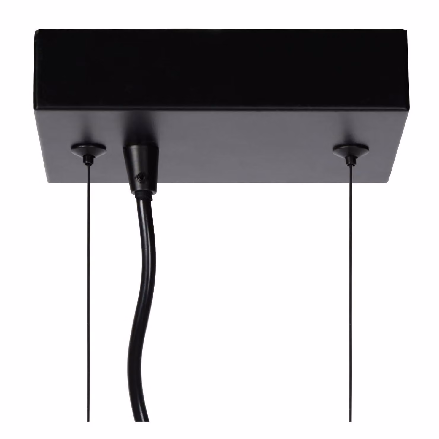 Lucide Fabian Dimmable Adjustable Height Modern Cube Pendant Light in Black – 3