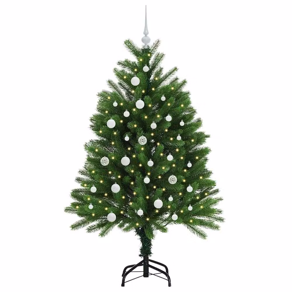 Berkfield Home Green Christmas Tree with 150 LEDs and Stand, Height: 120 cm – 3