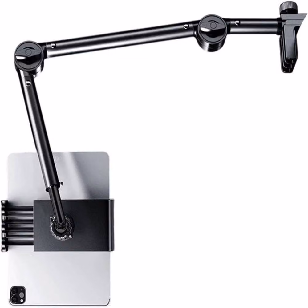 SPETLEK Long Arm Adjustable Tablet and Phone Holder in Black – 2