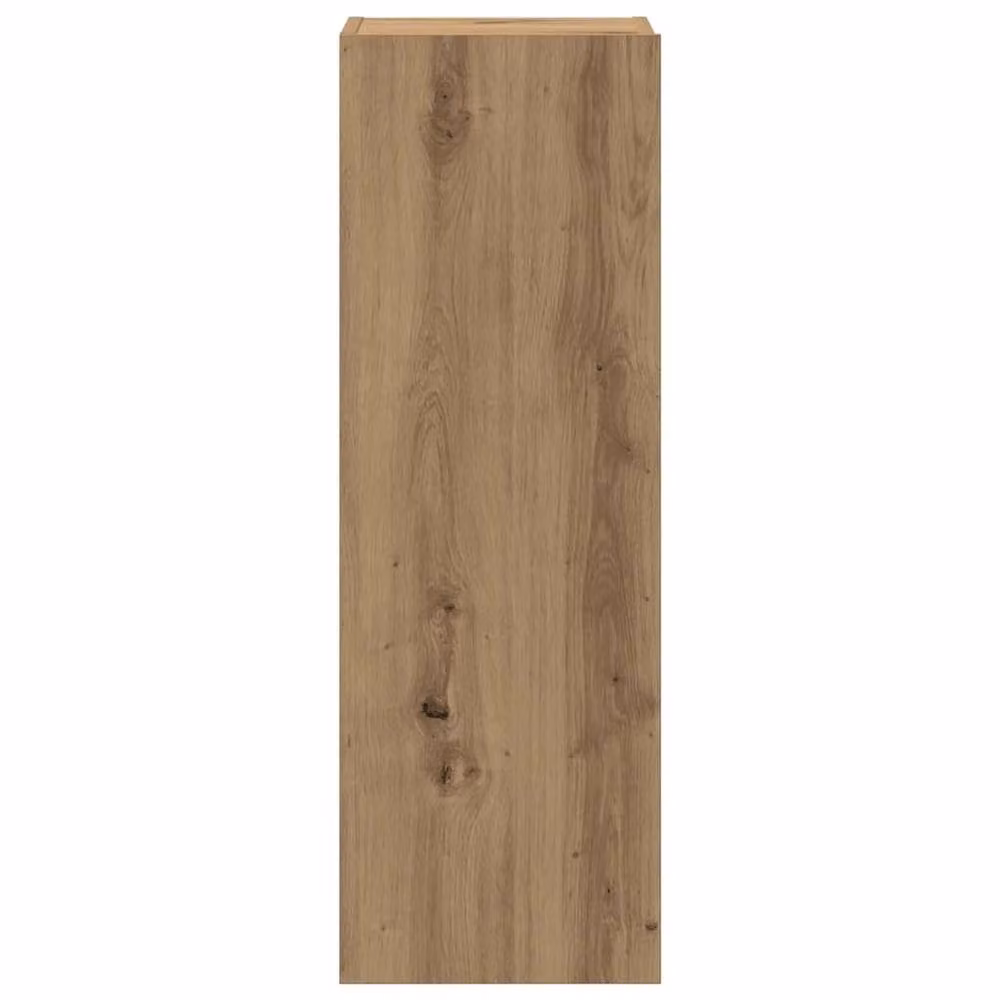 Berkfield Home Artisan Oak Wall Mounted TV Cabinets, 4 Piece Set in Brown – 3