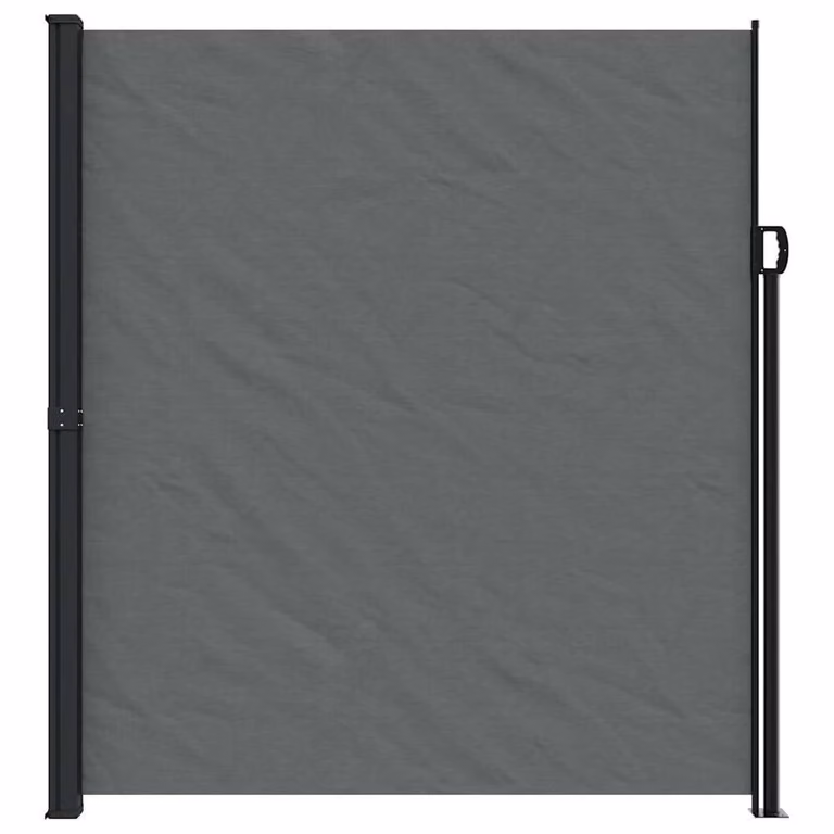 Berkfield Home Retractable Side Awning in Anthracite, W/H: 500 x 220 cm