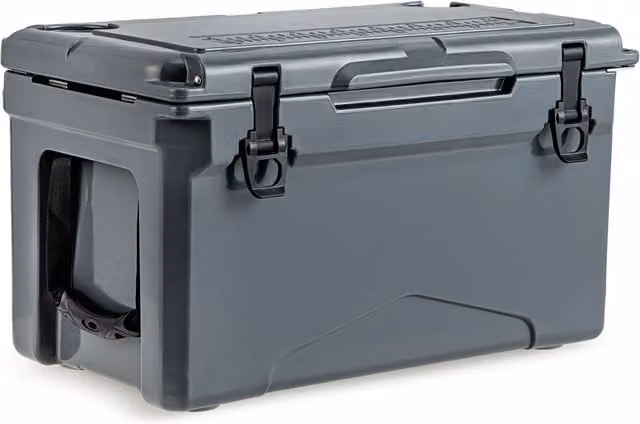Costway 28L Rotomoulded Insulated Portable Ice Chest Cooler in Grey