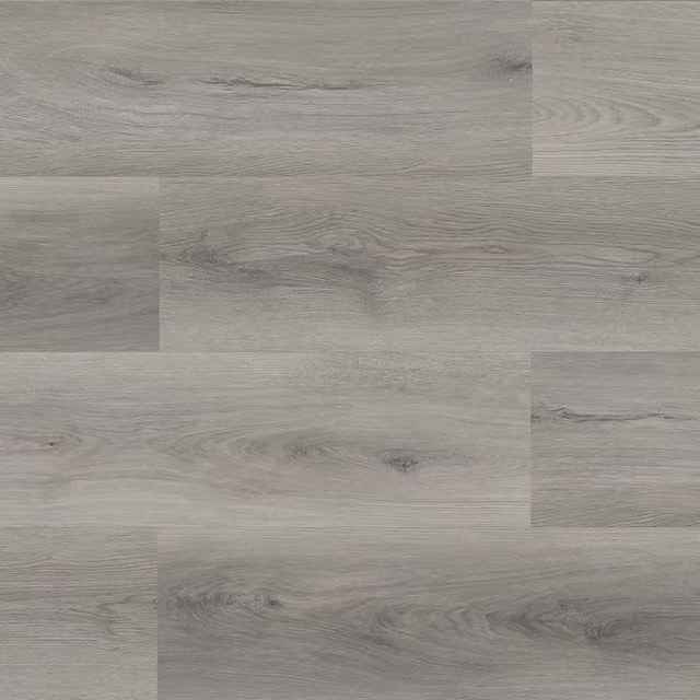 Vinyl Flooring UK Woodlands Forest Luxury Vinyl Tile in Light Grey, 16 Planks, Covers 3.67sqm
