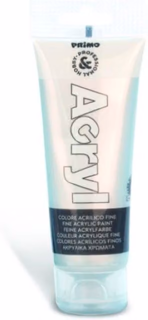 Morocolor Professional Acrylic Tube, 75ml, Silver