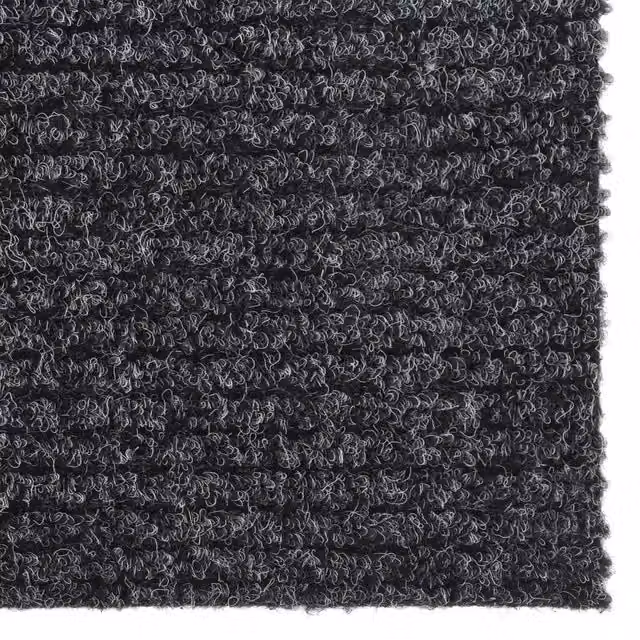 Berkfield Home Modern Dirt Trapper Round Carpet Runner, Anthracite, Diameter: 100 cm