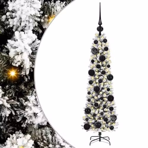 vidaXL Artificial White Christmas Tree, Height: 120 cm – 1