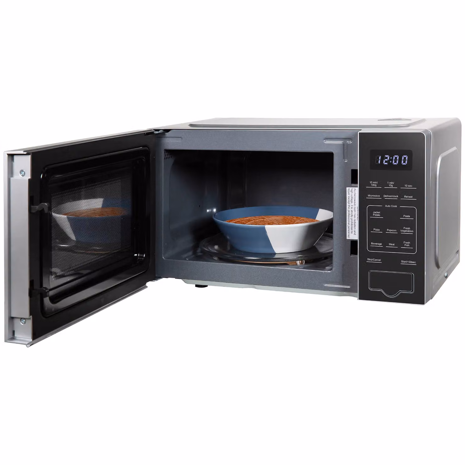 Russell Hobbs 20 Litre Digital Solo Microwave with 800W Power and Touch Control in Silver – 5