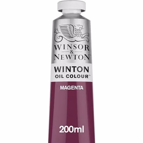 Winsor & Newton Winton Oil Colour Paint, Magenta, 200ml – 1
