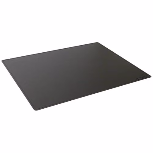 Durable Black Polypropylene Desk Pad, W: 53 cm, D: 40 cm