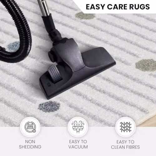Livabliss Dinosaur Washable Kids Rug in Cream, W/D/H: 80 x 150 cm – 2
