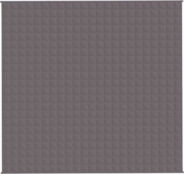 Berkfield Home Grey Weighted Blanket for Adults, W: 220 cm, D: 230 cm, 13 kg – 1