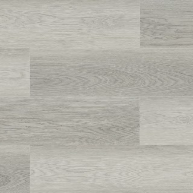 Vinyl Flooring UK Woodlands Nature Luxury Vinyl Tile in Light Grey, 20 Planks, Covers 4.59sqm