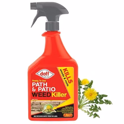 Doff Path and Patio Weedkiller Ready to Use Spray, 1 l