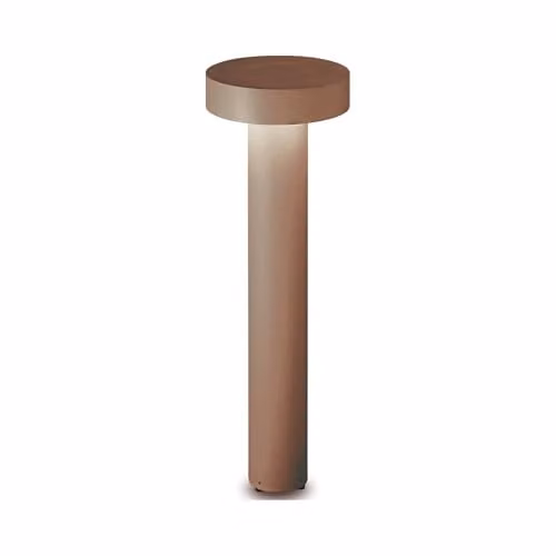 Netlighting Tesla 4 Light Outdoor Bollard in Brown, H 60 cm, IP44