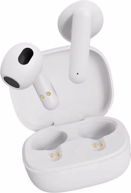Streetz T160 True Wireless Bluetooth Earbuds - White