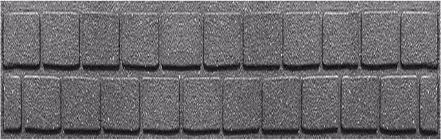 Garden Gear Ultra-Curve EZ Border Edging Small Brick in Grey Rubber