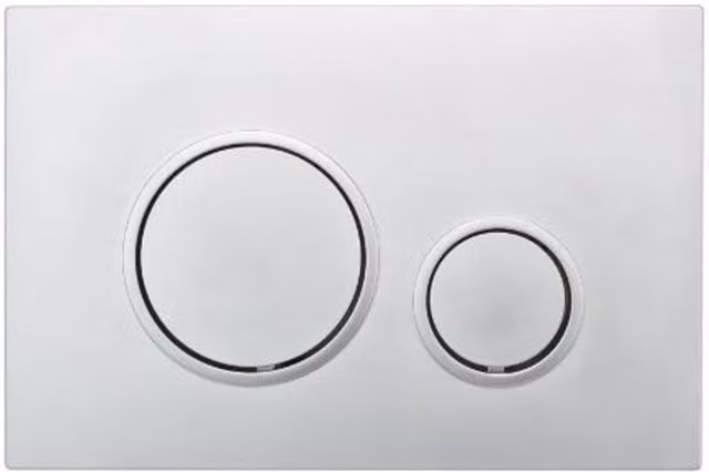 Thomas Dudley Circle Plate in Matt Chrome Silver