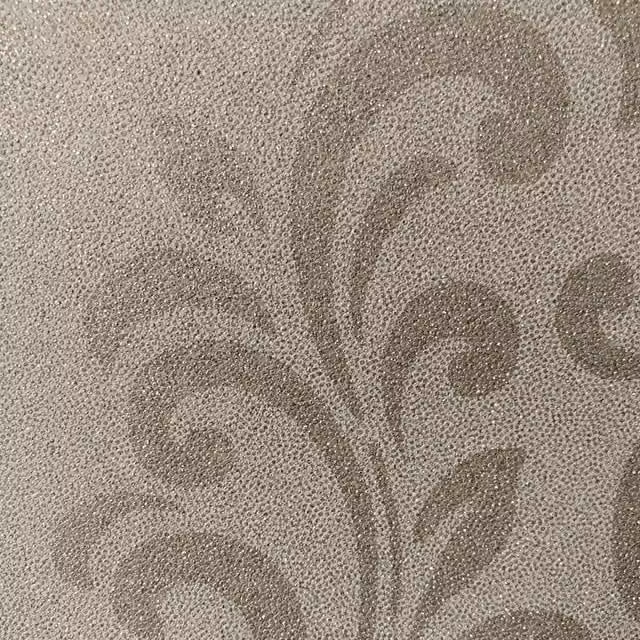 Lipsy London Modern Abstract Damask Vinyl Floor Tiles in Yellow and Beige