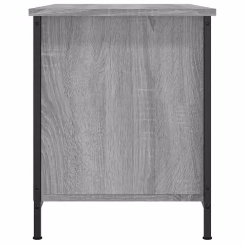 vidaXL Industrial TV Cabinet in Grey Sonoma, W/D/H: 80 x 40 x 50 cm – 3