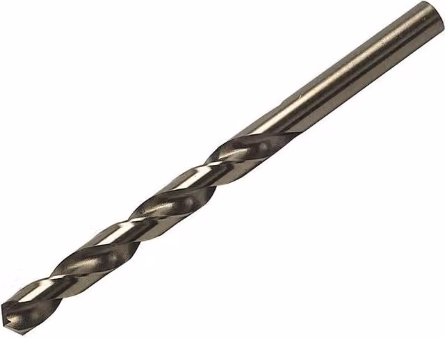 Dormer A777 HSCO Cobalt Heavy-duty Jobber Twist Drill Bits for Stainless Steel, Silver/Bronze/Multicolour