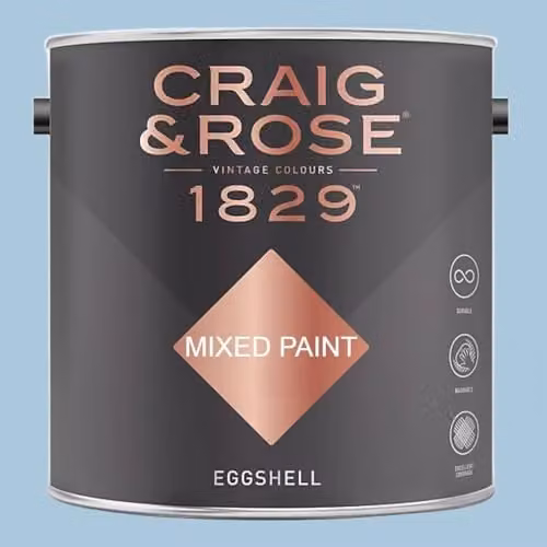 Craig & Rose 1829 Paint Stop Eggshell Blue 2.5l