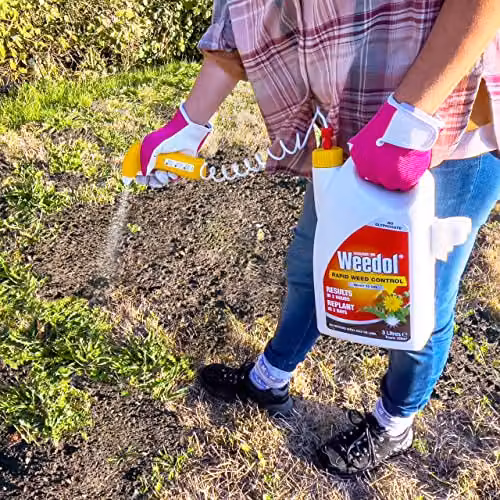 Weedol Rapid Weedkiller with Manual Sprayer, Ready To Use, 3 l – 3