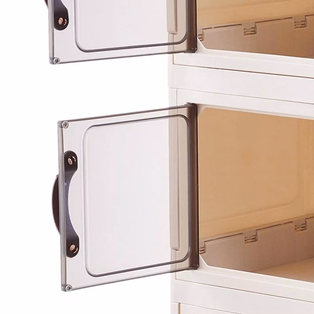 EONLION 3 Tier Large Plastic Storage Box in White – 3