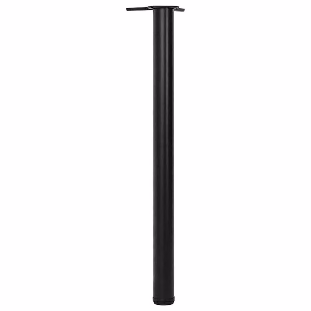 Berkfield Home Sturdy Height Adjustable Table Legs, Black, H: 87 cm, Set of 4 – 3