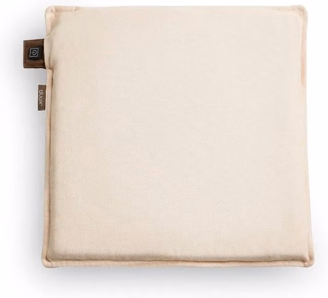 Duux Mellow Rechargeable Heated Fleece Seat Pad in Beige – 1