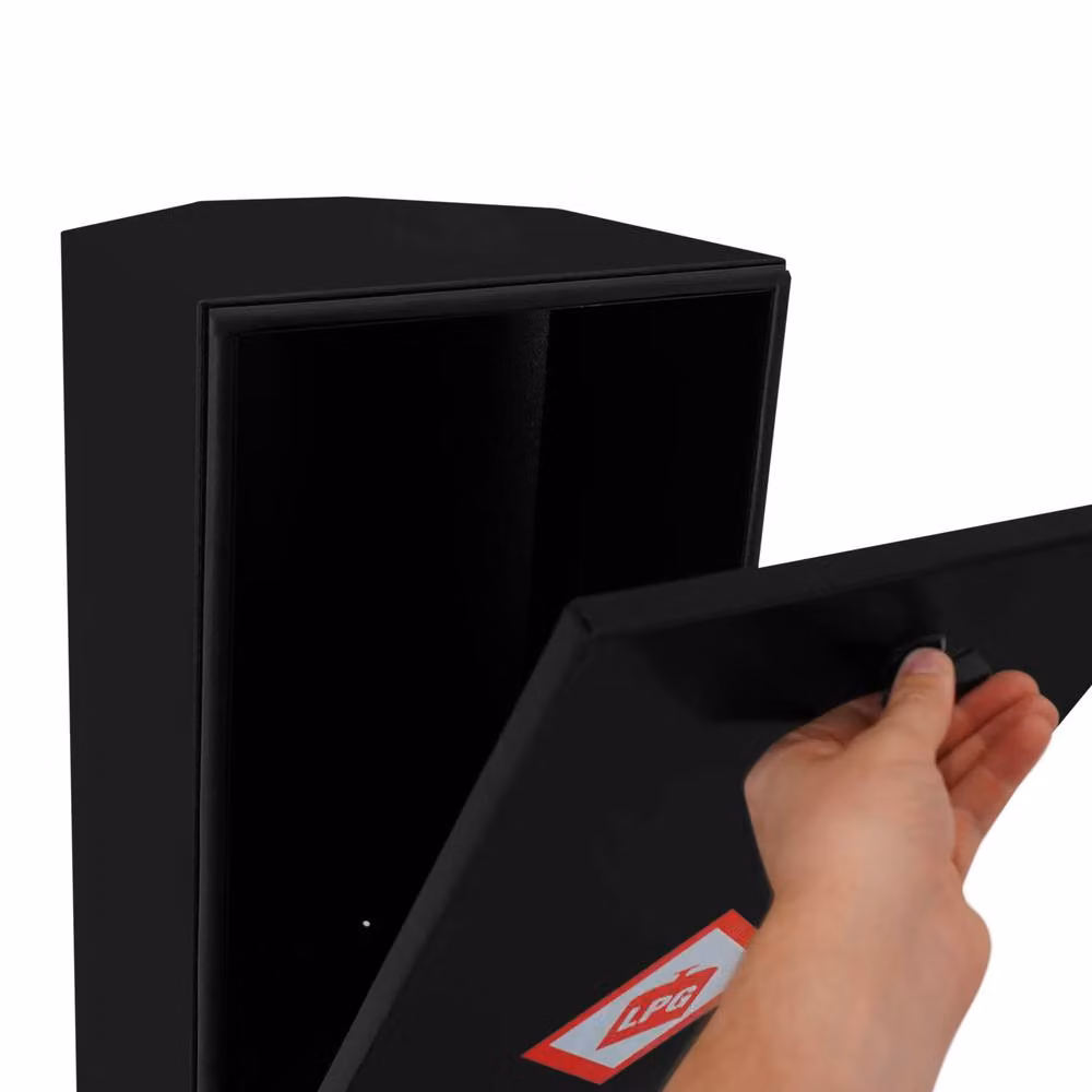 Monstershop Gas Bottle Locker for 6kg Bottles, Black – 4