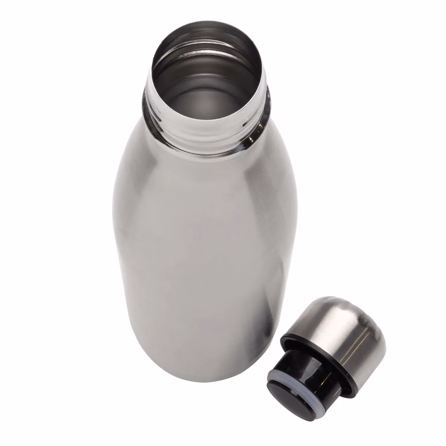 XD Design Eureka Stainless Steel Water Bottle, 500ml, Silver – 2